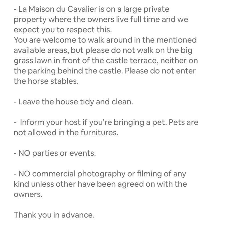 La Maison Du Cavalier, Chateau De Lavenue Holiday home Pierrefitte-en-Auge